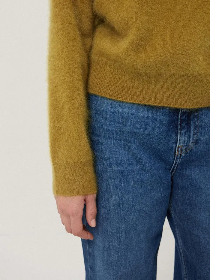 Women Halo Cashmere Jumper Green Jigsaw Knitwear and Cashmere