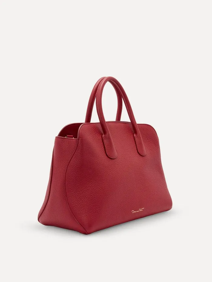Women Handbags Oscar De La Renta The Ivy Scarlet