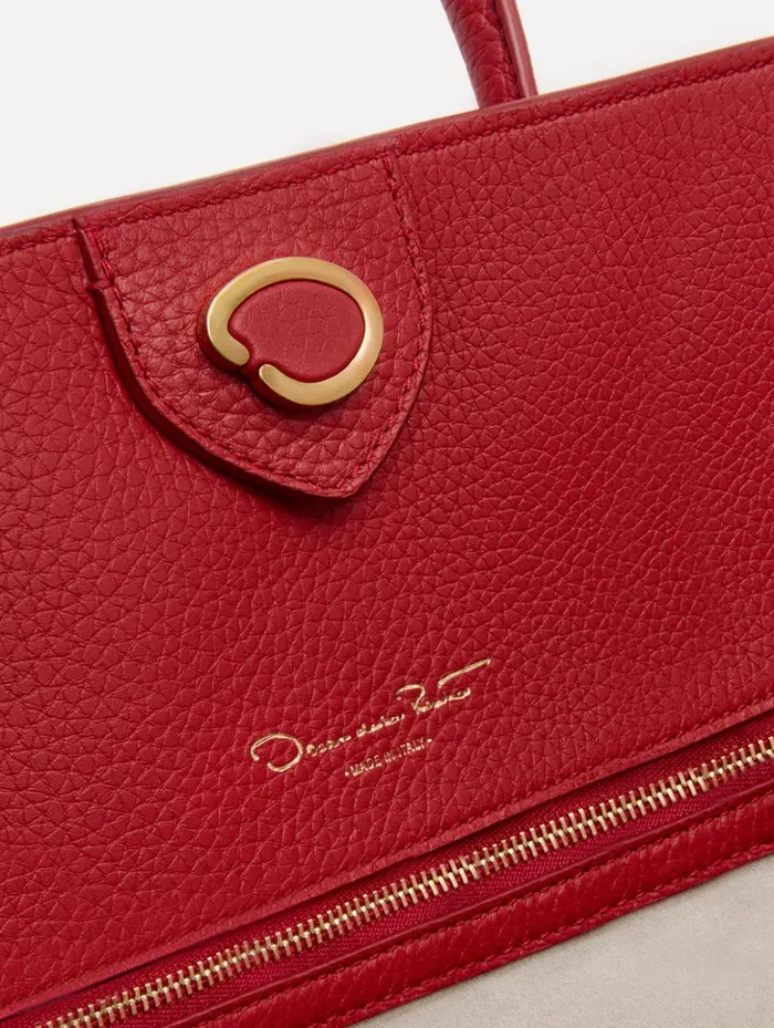 Women Handbags Oscar De La Renta The Ivy Scarlet