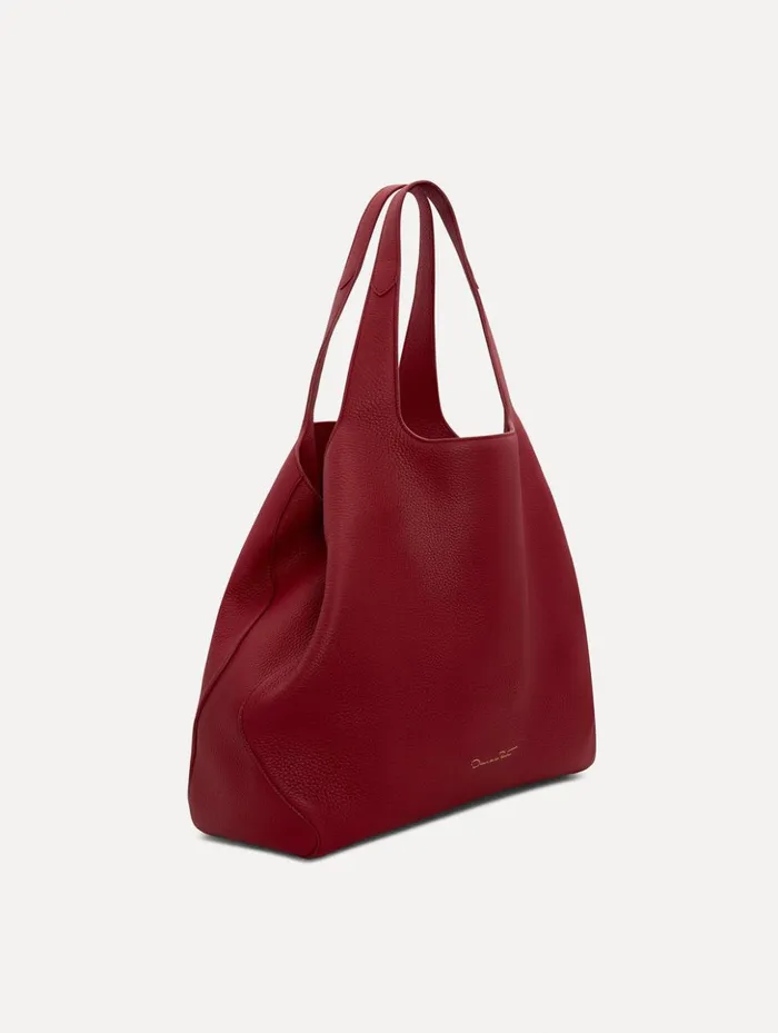Women Handbags Oscar De La Renta The Topaz Scarlet