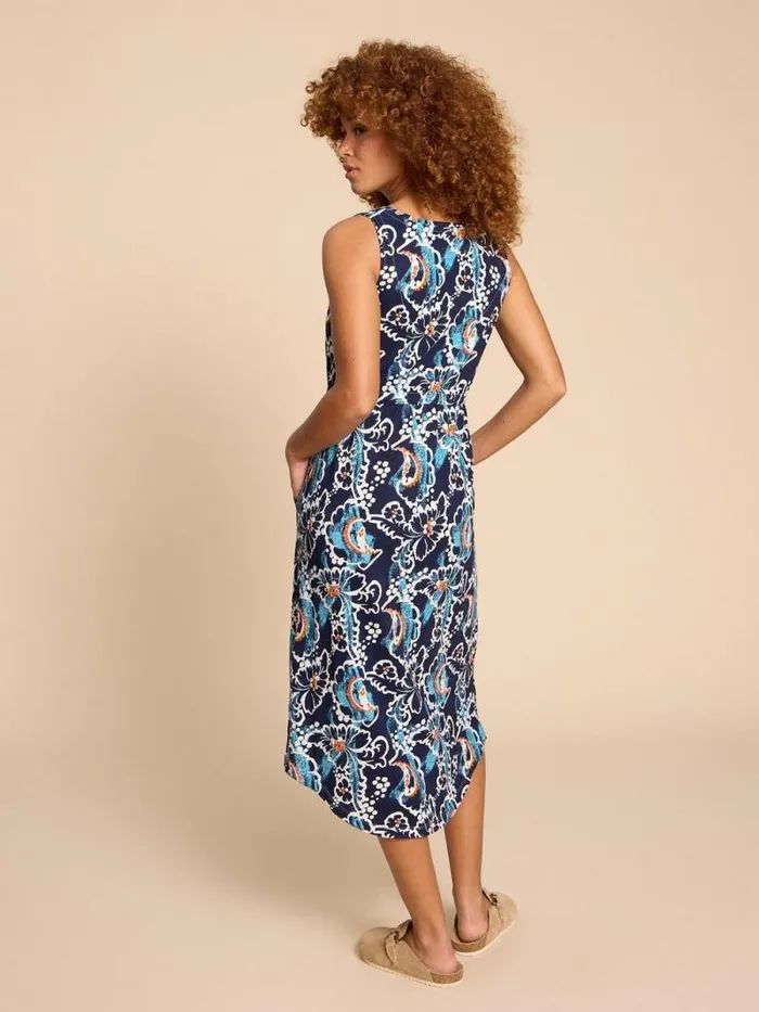 Women Heidi Dress Navy Multi White Stuff Dresses Women Heidi Dress Navy Multi White Stuff Dresses