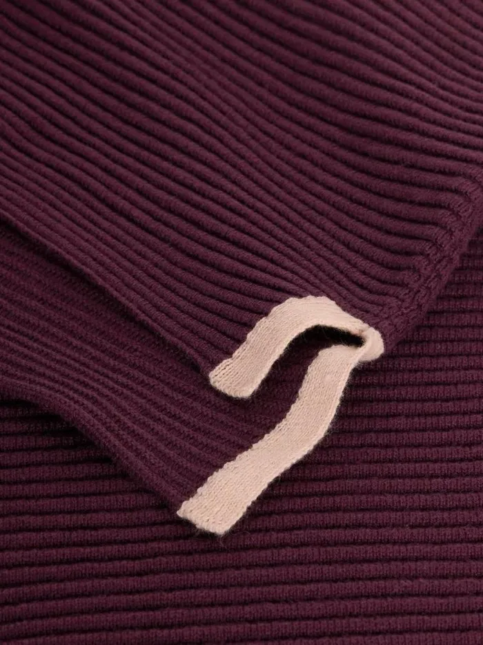 Women JANA CREW NECK JUMPER Mid Plum White Stuff Knitwear