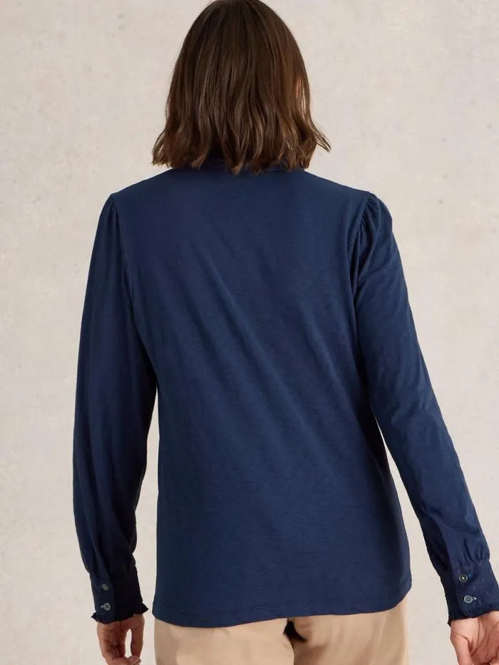 Women JESSICA SHIRT Dark Navy White Stuff Shirts and Blouses Women JESSICA SHIRT Dark Navy White Stuff Shirts and Blouses