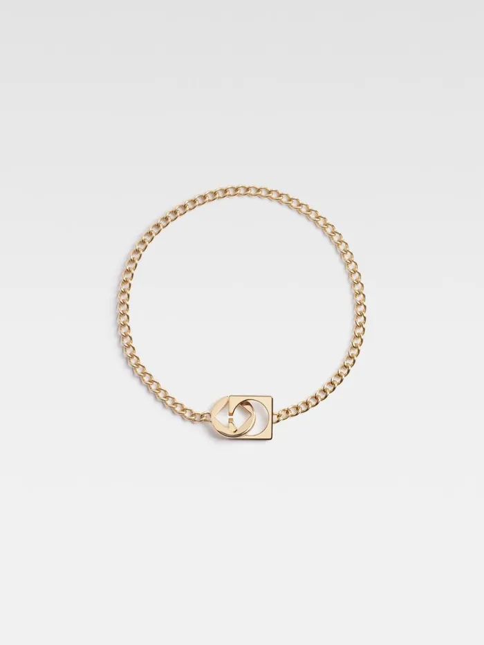 Women Jewellery JACQUEMUS The Rond Carr Necklace Light Gold