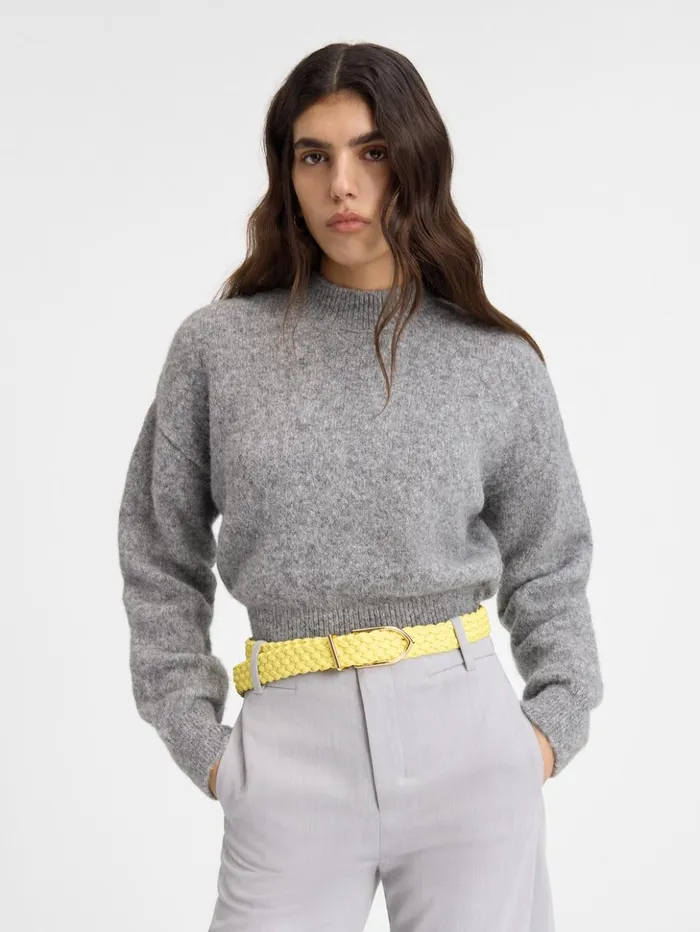 Women Knits JACQUEMUS The Jacquemus Knit Grey Women Knits JACQUEMUS The Jacquemus Knit Grey