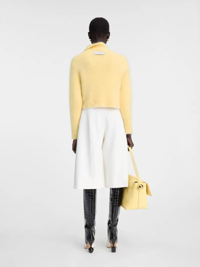Women Knits JACQUEMUS The Marina Sweater Light Yellow