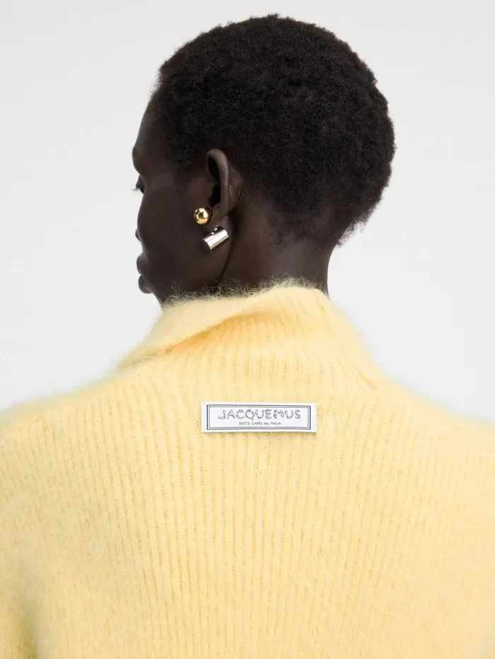 Women Knits JACQUEMUS The Marina Sweater Light Yellow