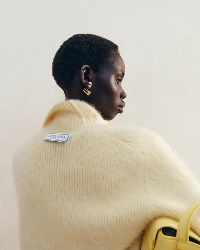 Women Knits JACQUEMUS The Marina Sweater Light Yellow