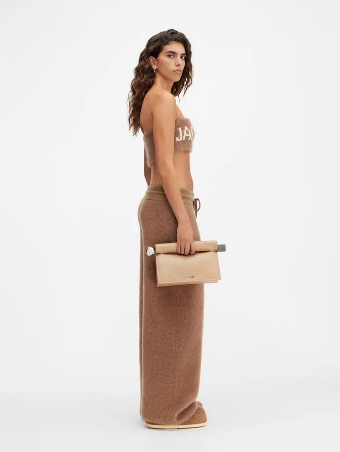 Women Knits JACQUEMUS The Nuvola Bra Camel Women Knits JACQUEMUS The Nuvola Bra Camel