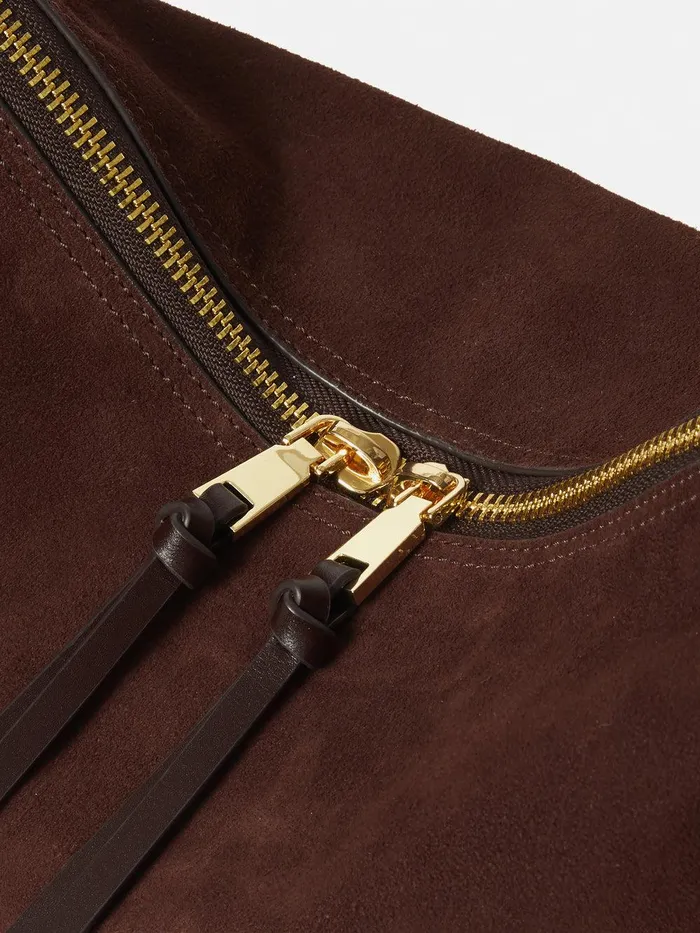 Women Large Trafalgar Shoulder Bag Burgundy Jigsaw Leather
