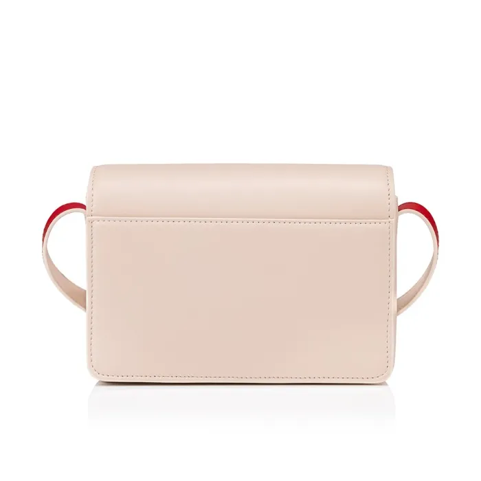 Women Loubi54 Crossbody Bag 8211 Nappa Leather 8211 Leche Christian Louboutin Shoulder Bags