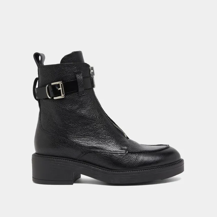 Women Lowboots With Zips Black JONAK Ankle Boots Lowboots