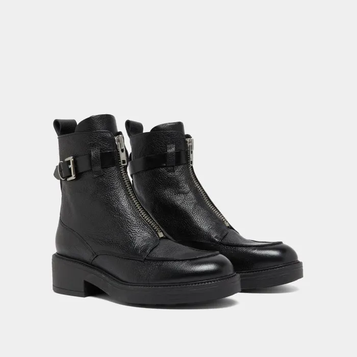 Women Lowboots With Zips Black JONAK Ankle Boots Lowboots