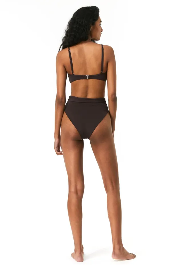 Women Mara Hoffman Bikini Bottoms Goldie Bikini Bottom Tabacco