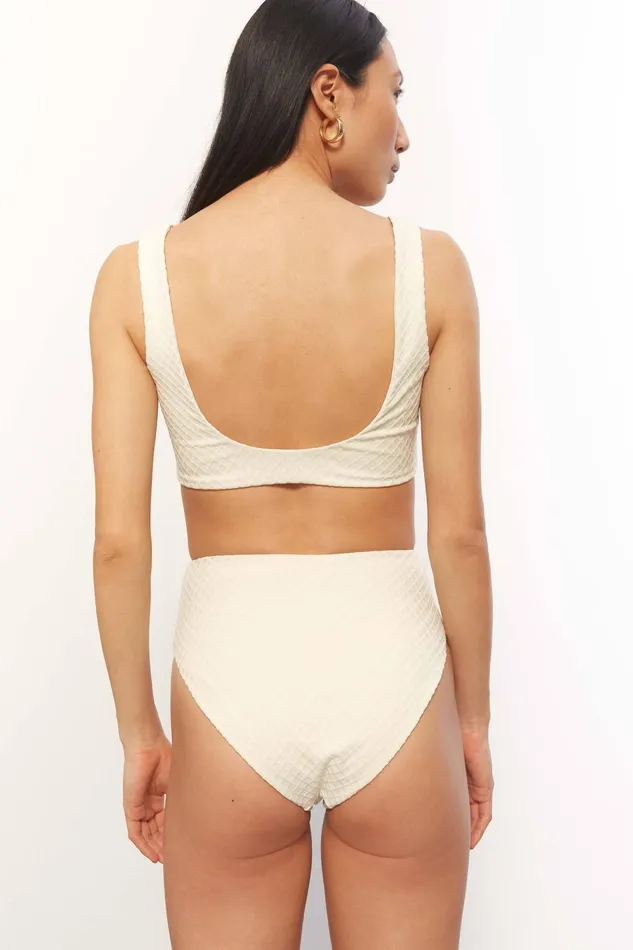 Women Mara Hoffman Bikini Bottoms Imina Bikini Bottom Cream Women Mara Hoffman Bikini Bottoms Imina Bikini Bottom Cream