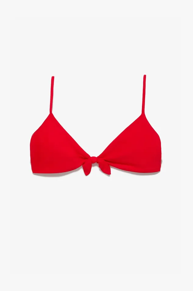 Women Mara Hoffman Bikini Tops Carla Bikini Top Red Women Mara Hoffman Bikini Tops Carla Bikini Top Red
