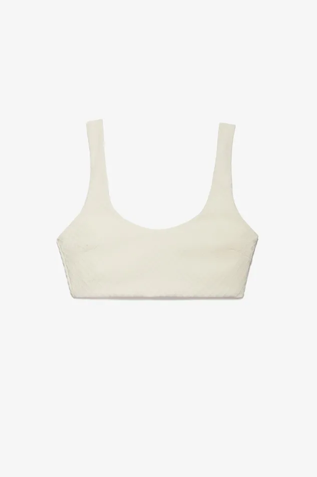 Women Mara Hoffman Bikini Tops Lira Bikini Top Cream