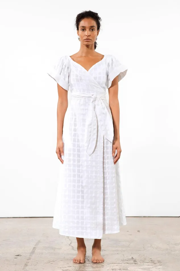 Women Mara Hoffman Dresses Adelina Dress White