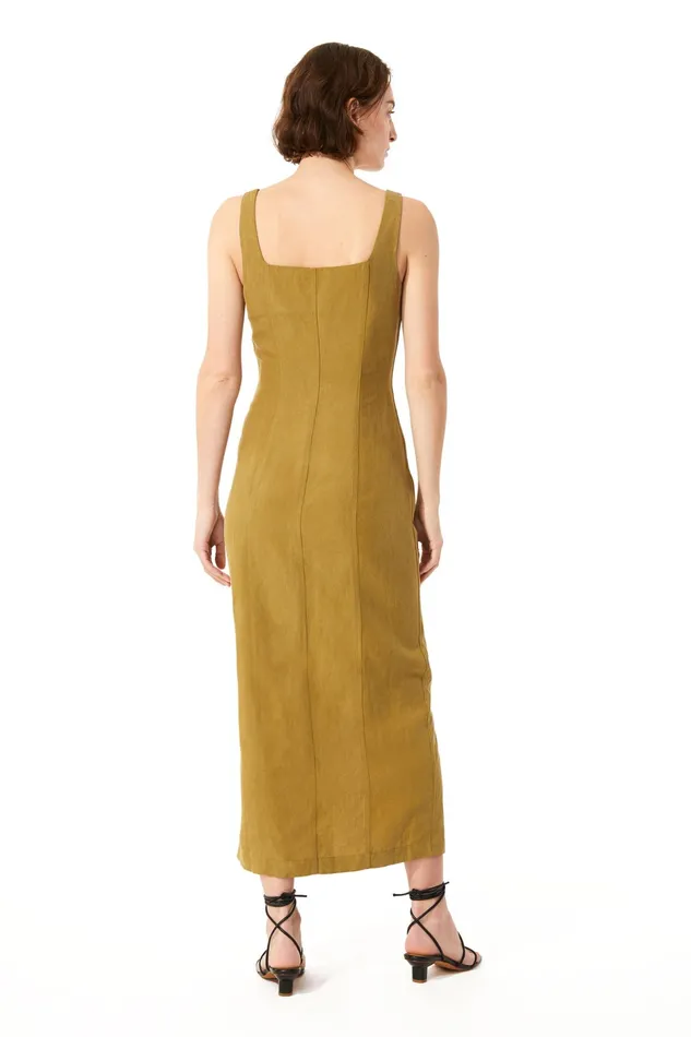 Women Mara Hoffman Dresses Angelica Dress Olive
