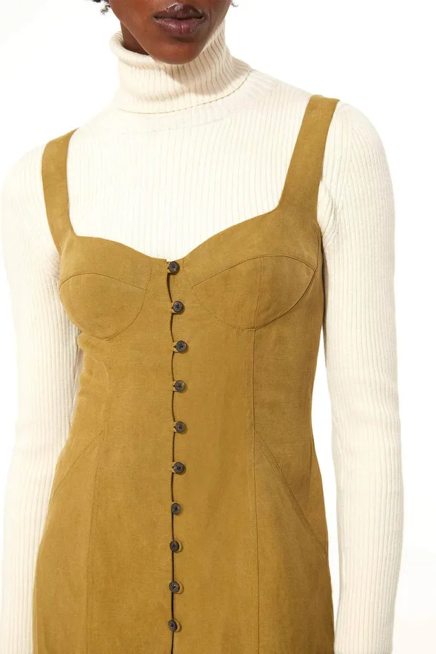 Women Mara Hoffman Dresses Angelica Dress Olive
