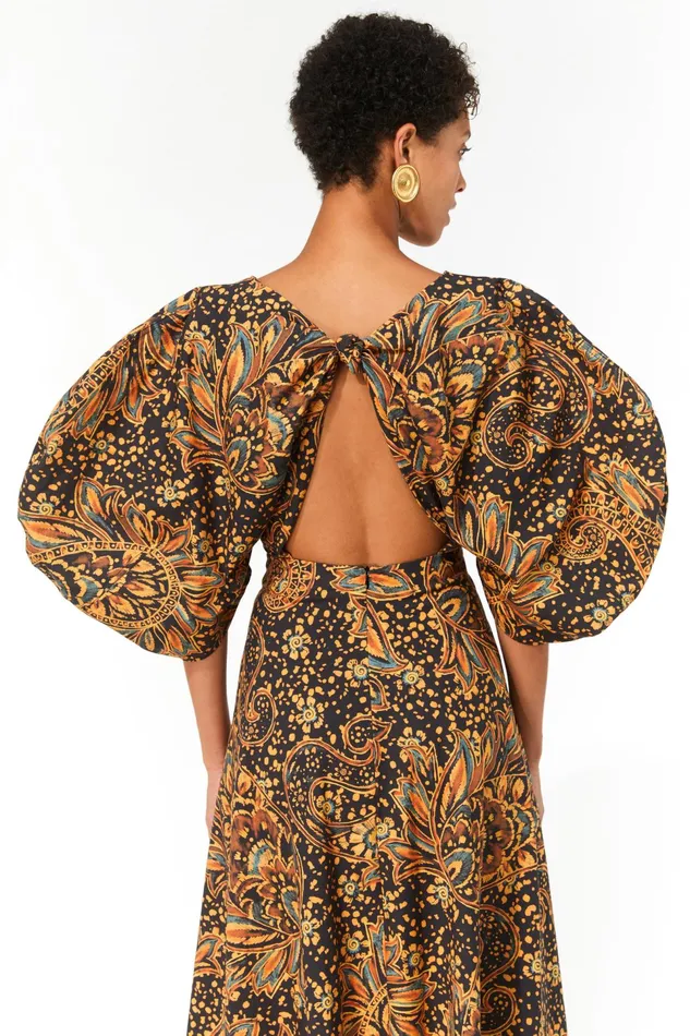 Women Mara Hoffman Dresses Lelia Dress Black Multi
