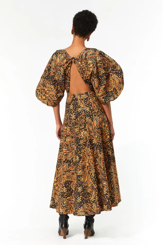 Women Mara Hoffman Dresses Lelia Dress Black Multi