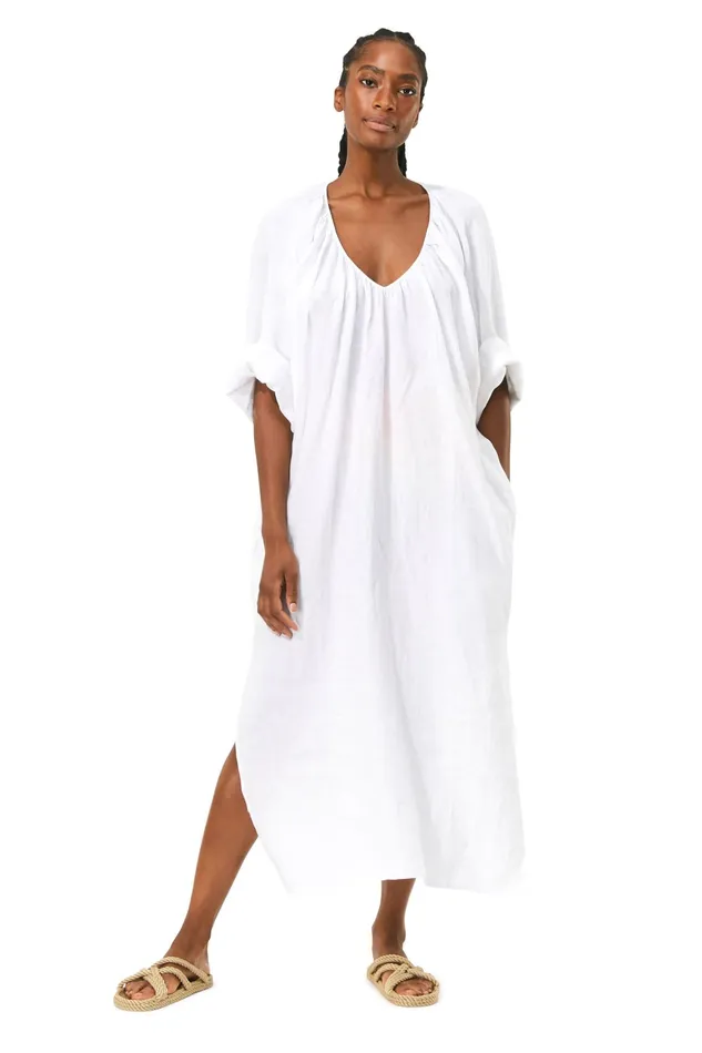 Women Mara Hoffman Dresses Luz Coverup White