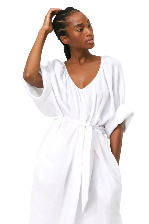 Women Mara Hoffman Dresses Luz Coverup White