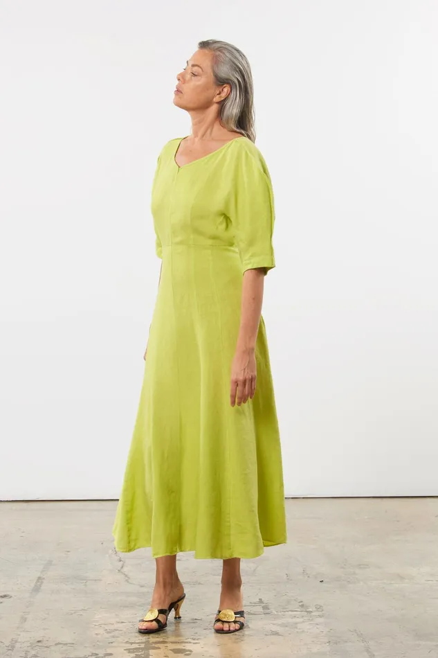 Women Mara Hoffman Dresses Sicily Dress Green