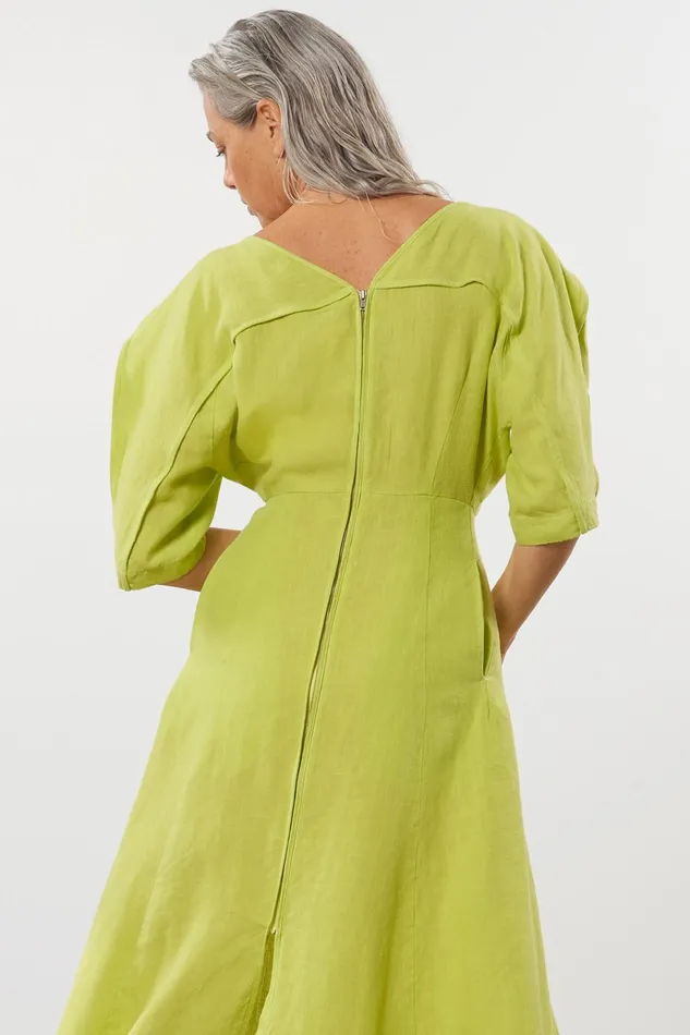 Women Mara Hoffman Dresses Sicily Dress Green