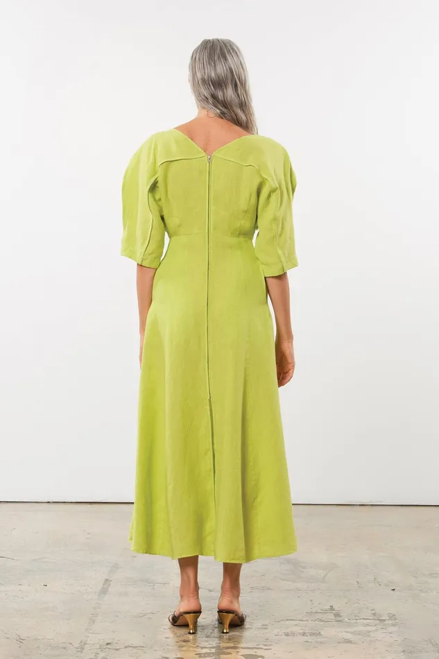 Women Mara Hoffman Dresses Sicily Dress Green