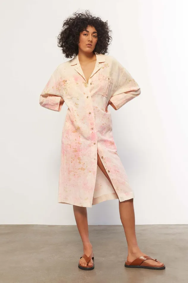 Women Mara Hoffman Dresses Sylvie Dress Pink