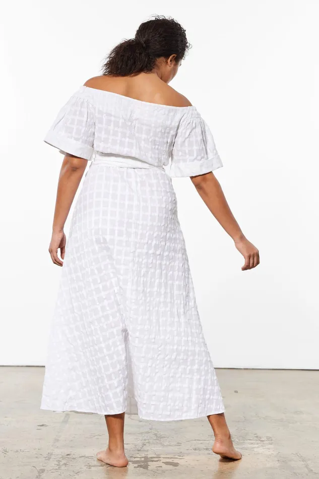Women Mara Hoffman Extended Sizes Extended Adelina Dress White