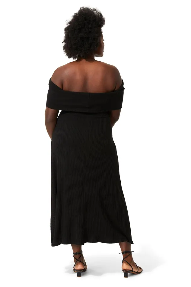 Women Mara Hoffman Extended Sizes Extended Imogen Dress Black