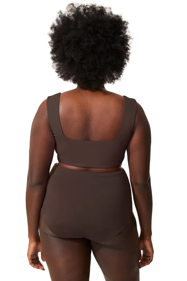 Women Mara Hoffman Extended Sizes Extended Raina Bikini Top Tabacco Women Mara Hoffman Extended Sizes Extended Raina Bikini Top Tabacco