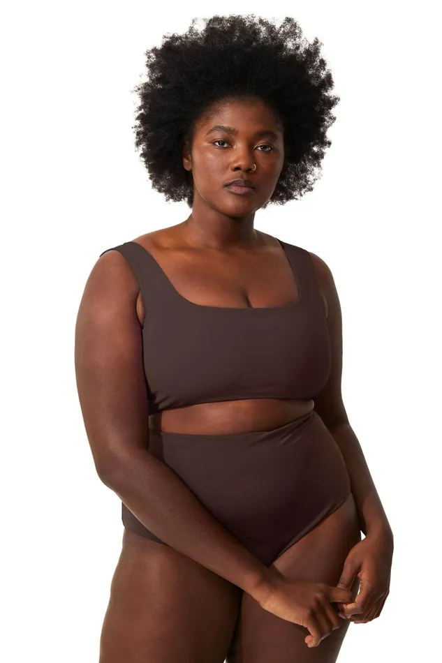 Women Mara Hoffman Extended Sizes Extended Raina Bikini Top Tabacco Women Mara Hoffman Extended Sizes Extended Raina Bikini Top Tabacco