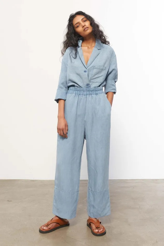 Women Mara Hoffman Pants and Shorts Dorothy Pant Indigo