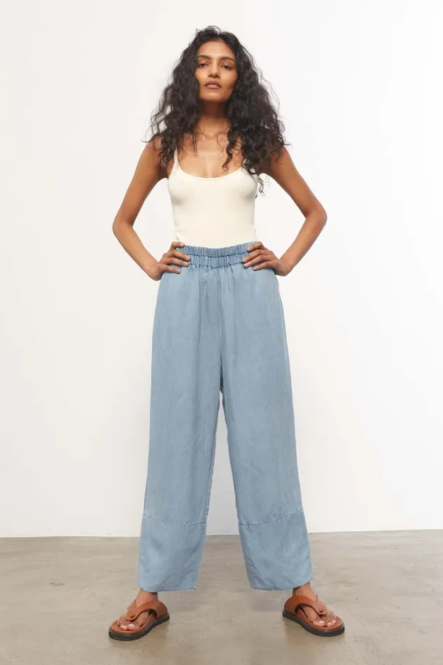 Women Mara Hoffman Pants and Shorts Dorothy Pant Indigo