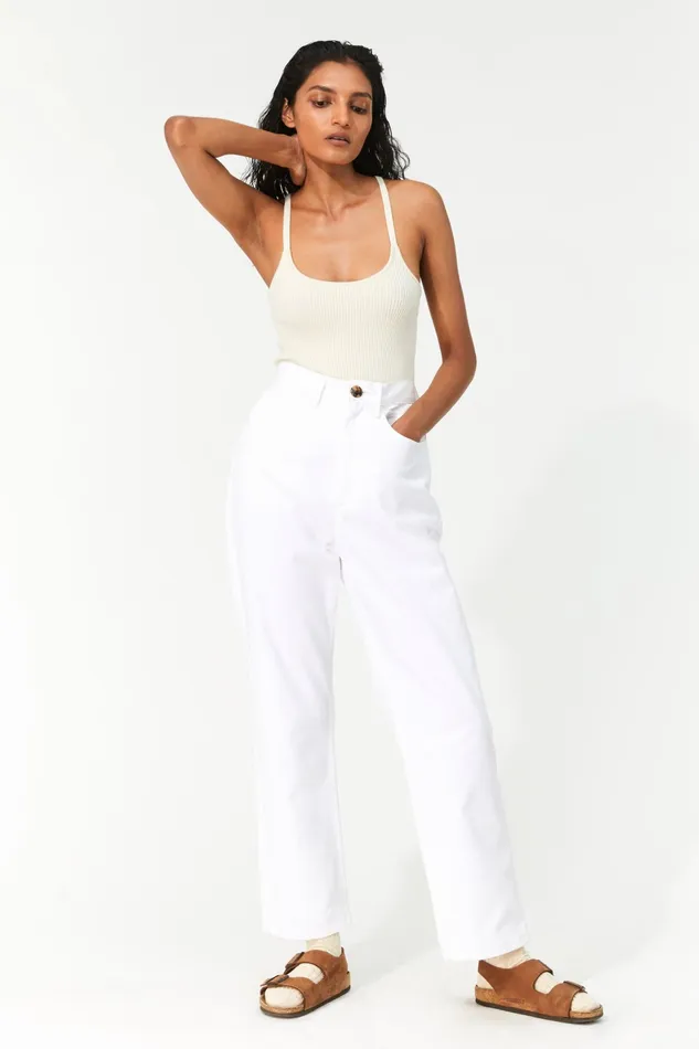 Women Mara Hoffman Pants and Shorts Fontana Pant White