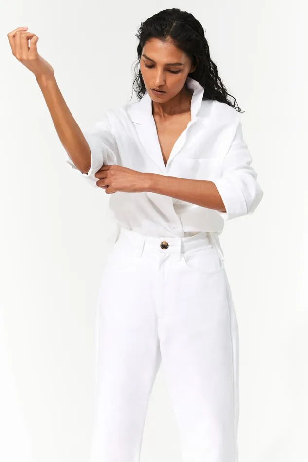 Women Mara Hoffman Pants and Shorts Fontana Pant White