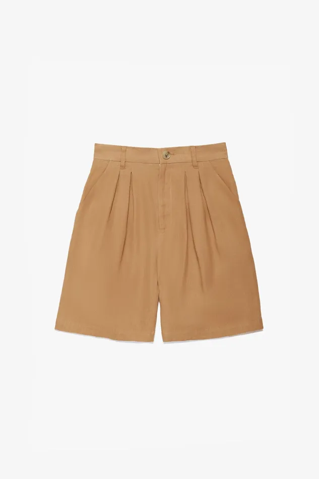 Women Mara Hoffman Pants and Shorts Poe Short Khaki