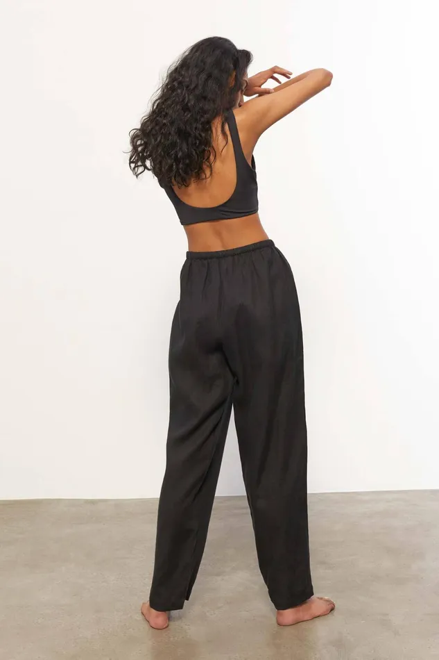 Women Mara Hoffman Pants and Shorts York Pant Black