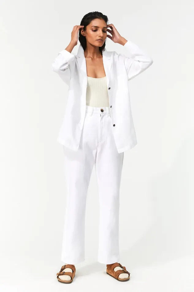 Women Mara Hoffman Sweaters Caro Sweater Cream