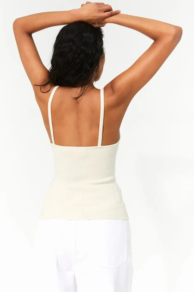 Women Mara Hoffman Sweaters Caro Sweater Cream