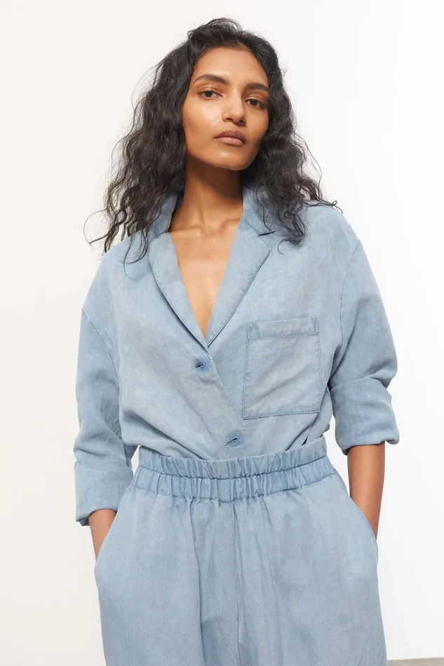 Women Mara Hoffman Tops Eleanor Top Indigo
