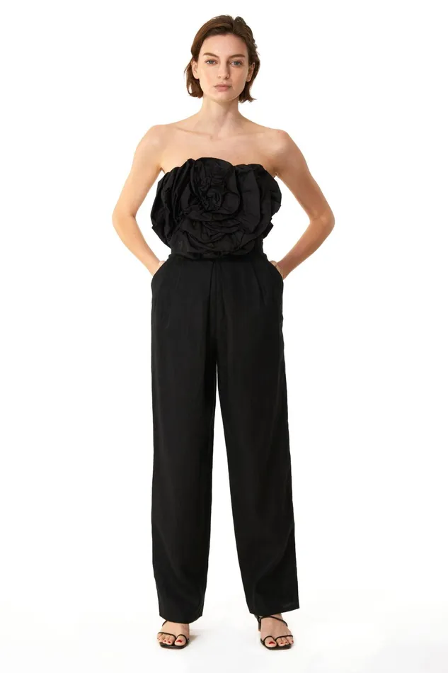 Women Mara Hoffman Tops Rose Top Black Women Mara Hoffman Tops Rose Top Black