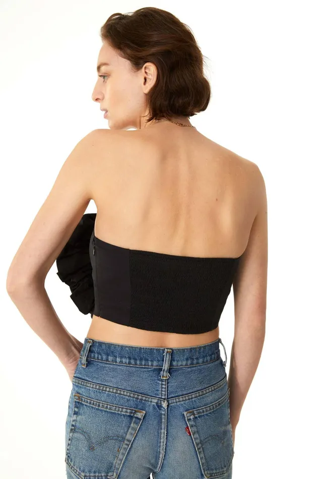 Women Mara Hoffman Tops Rose Top Black Women Mara Hoffman Tops Rose Top Black