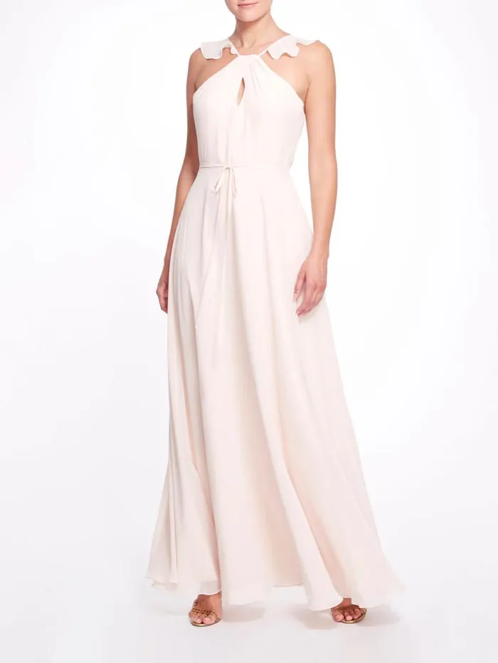 Women Marchesa Marchesa Notte Pavia Pale Blush
