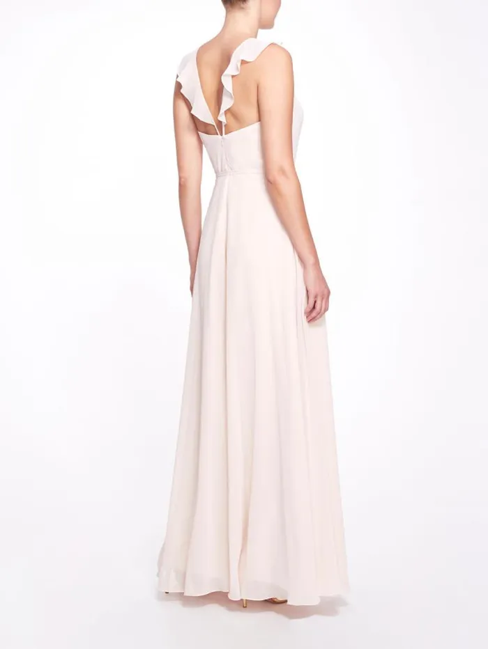 Women Marchesa Marchesa Notte Pavia Pale Blush