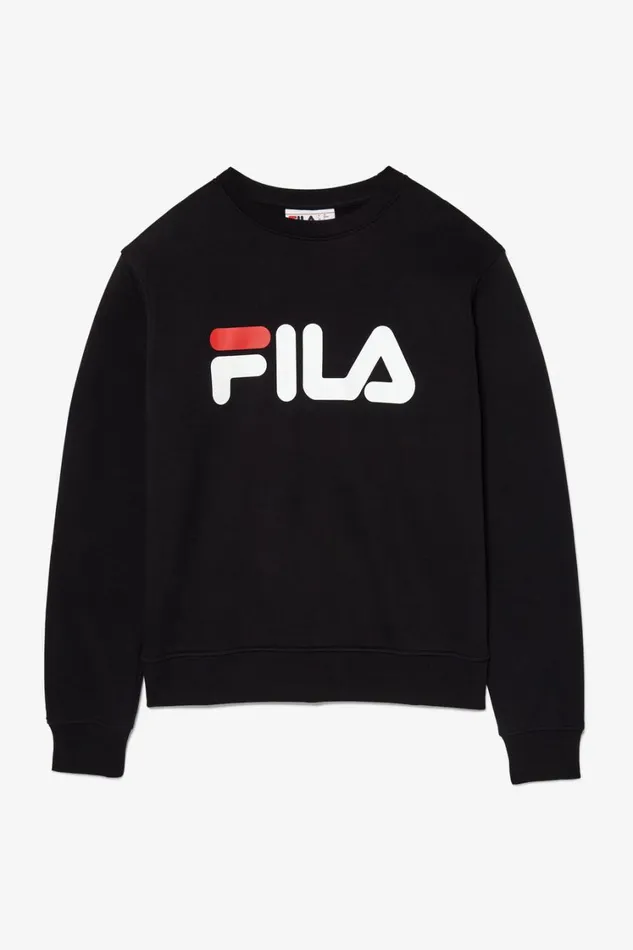 Women Matching Sets Fila Classic Fila Logo Long Sleeve Crew